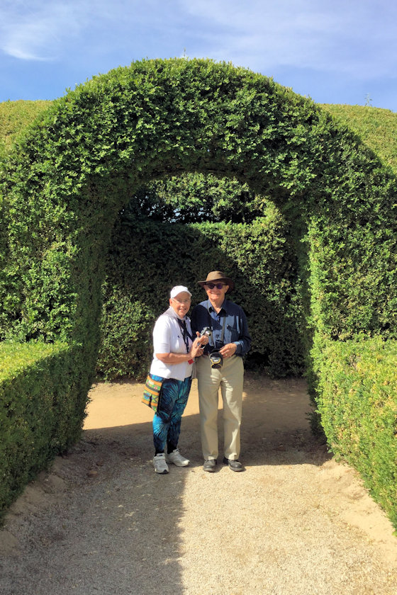 Casa Mateus garden photograph